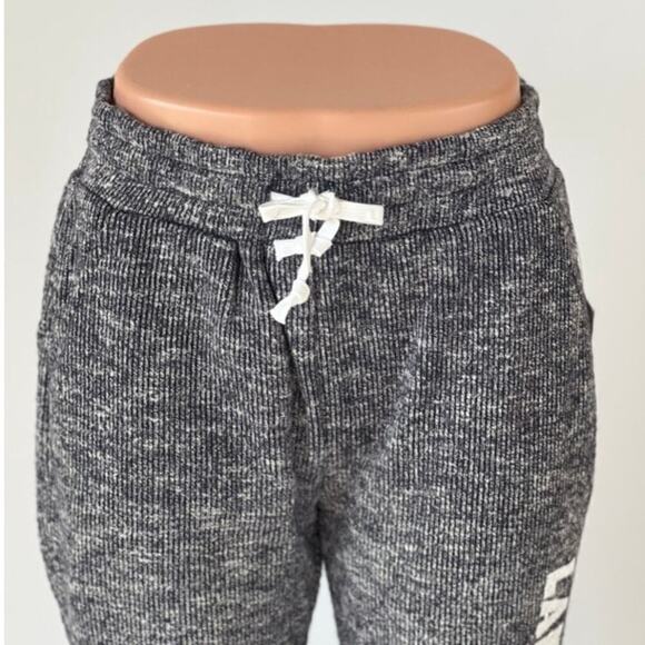 Brushed Rib Lake Tahoe Jogger Pants with Pockets in Heather Blue - Picture 5 of 6